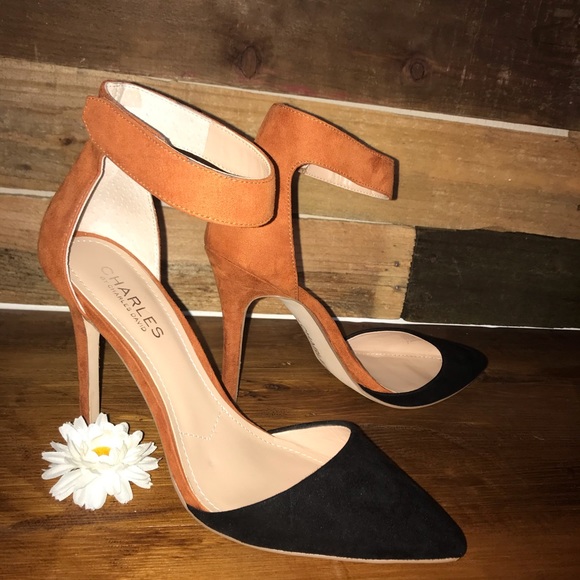 🌼HP🌼 Free People by Charles David Heels Pumps - Picture 4 of 8